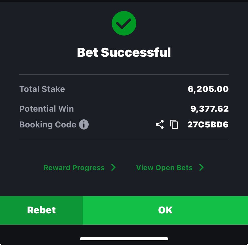ninjabet247's tweet image. DAY 2 ☘️ 27C5BD6