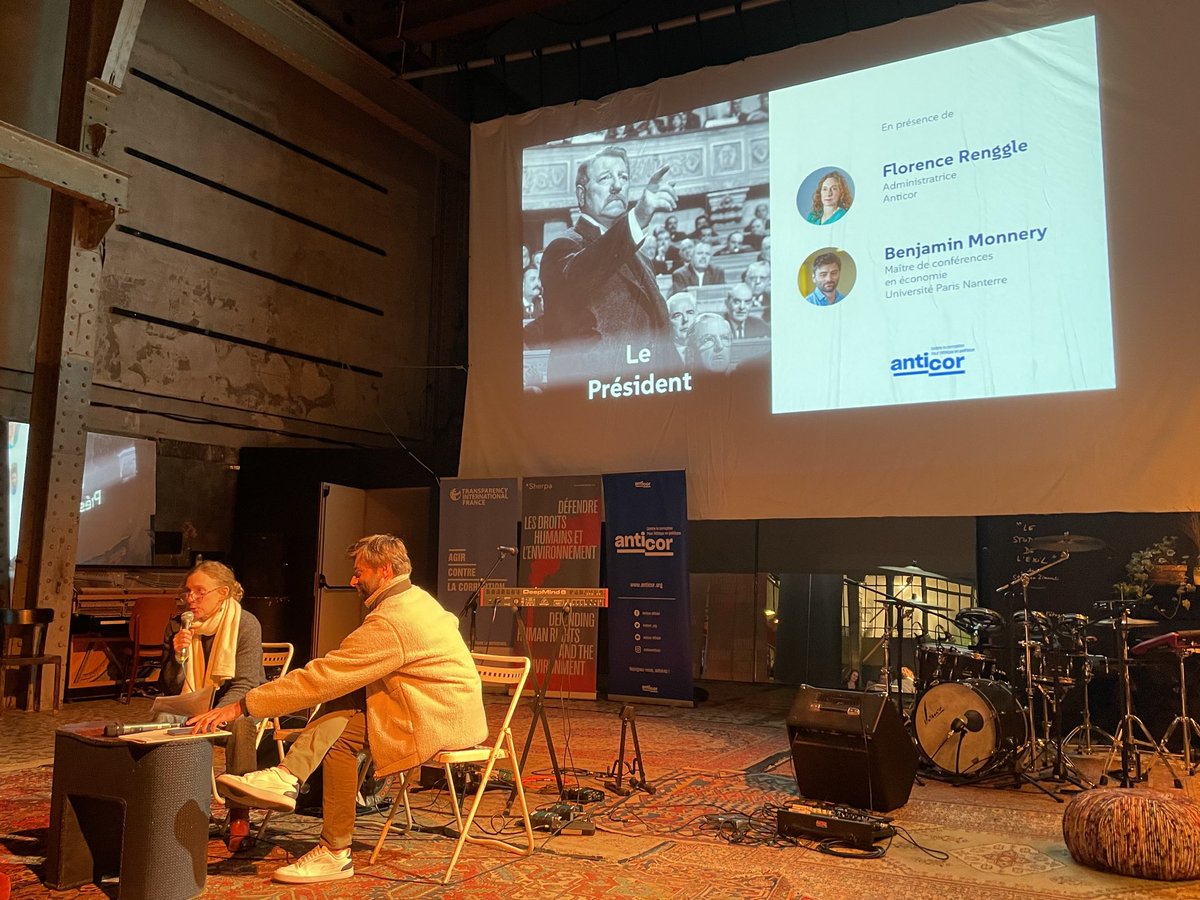 Après la projection du film d’Henri Verneuil dans le cadre du Festival du film contre la Corruption aujourd’hui, une table ronde avec Florence Renggle d’⁦<a href="/anticor_org/">Anticor</a>⁩ et Benjamin Monnery, Maître de conférence à l’université de Paris Nanterre.