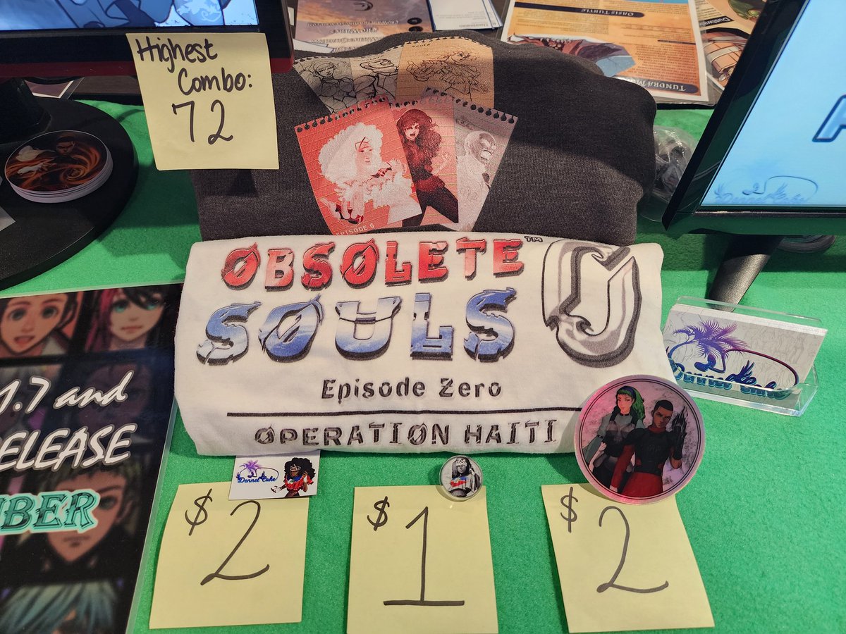 Dennel_Cake's tweet photo. We are LIVE at @OakCityIndie! Come give us a play in Durham on our 7th anniversary today! ๐๐ฎ #indiegame #indiedev #obsoletesouls https://t.co/fQ9rzxSHAw