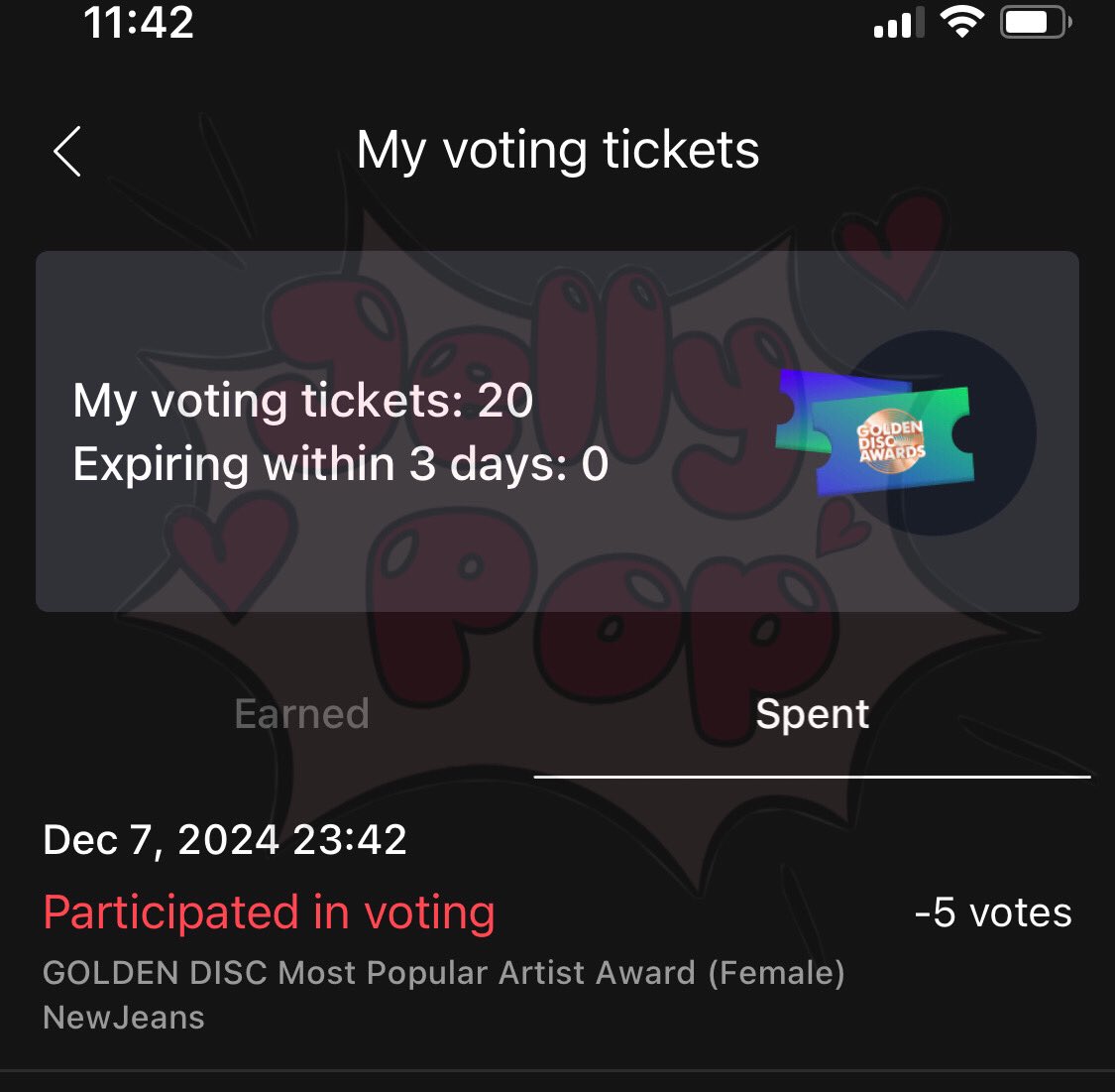 Dropping 5 tickets in the poll for everyone’s effort though the deal wasn’t completed ☺️

#JellypopVotingProof