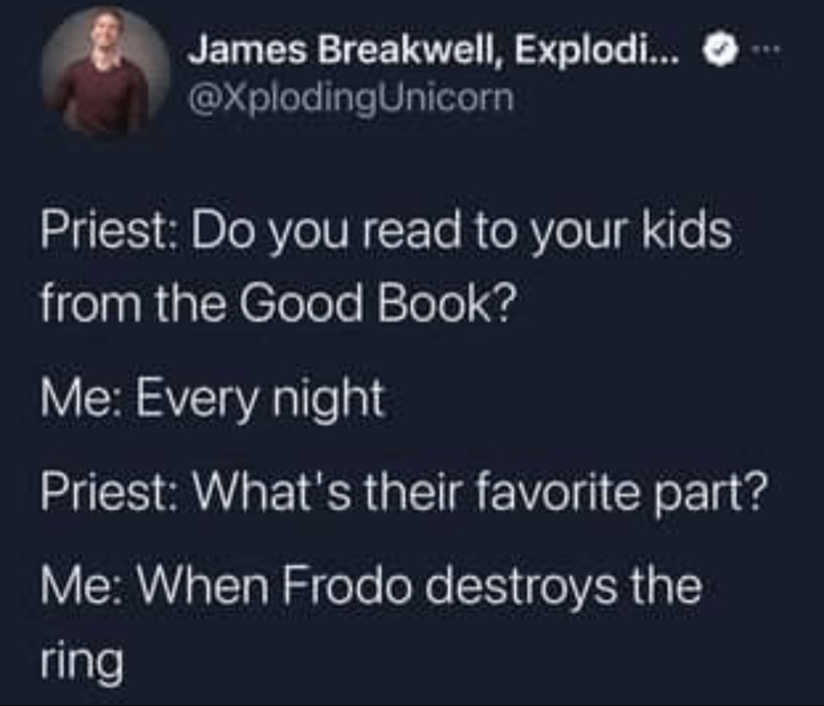 TheLOTRMemes's tweet photo. https://t.co/Iox6AF4RSF