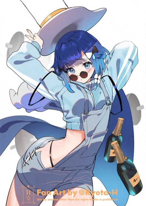 シャンパンシャンパン!#つむぎふと #vcrgt絵 