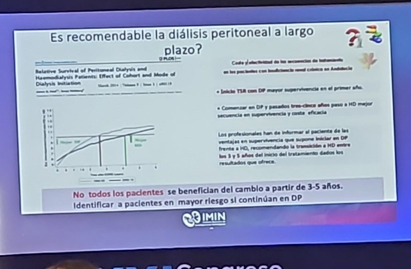 AvelRomanNeph's tweet image. ¿Es recomendable la diálisis peritoneal a largo plazo?

#IMIN2024 #PDfirst #PeritonealDialysis #CDMX

@IMINmx @ISPD1