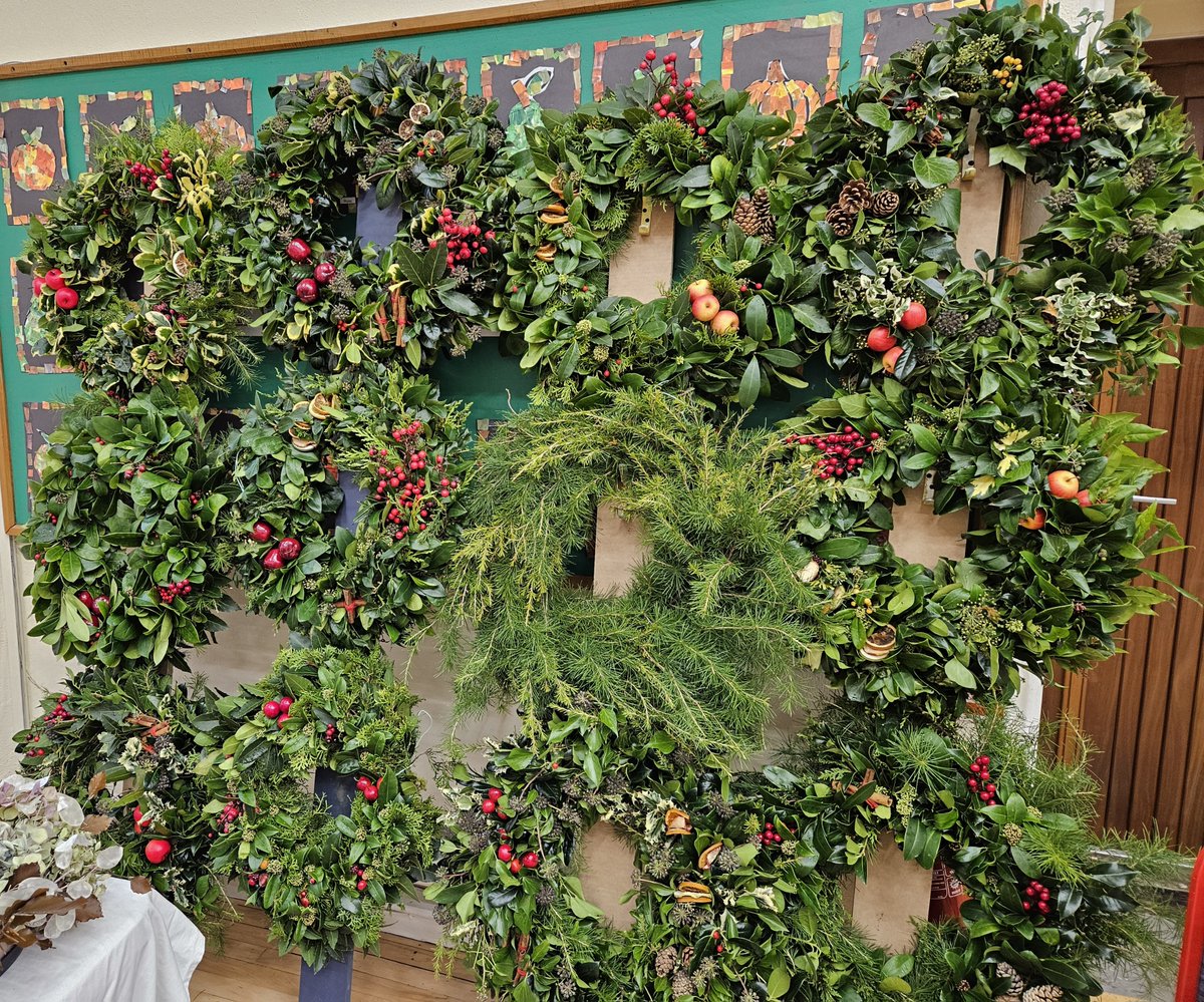 A great day at Sandford Christmas Market - we were not defeated by Storm Darragh!  Thanks to all the wonderful people who made it happen, and to all who came along in support.