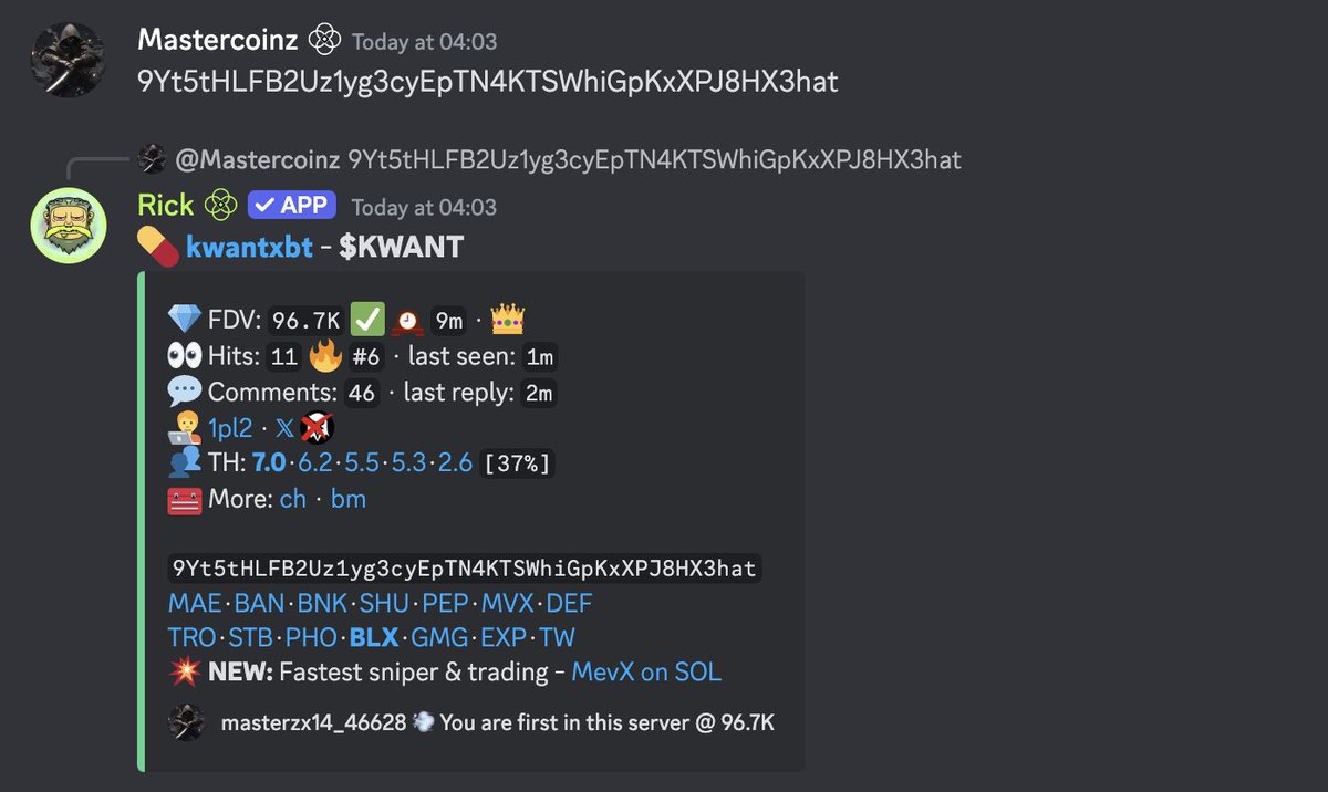 kitchen0x's tweet image. Cook, after cook, after cook, after cook...

$ASYM 91k &amp;gt; 8.2m (90x)
$KWANT 96k &amp;gt; 2.6m (27x)
$novaeetas 96k &amp;gt; 1.5m (12x)

And another conviction play...

$ALCH 313k &amp;gt; 113m (362x)

Retweet for an invite.