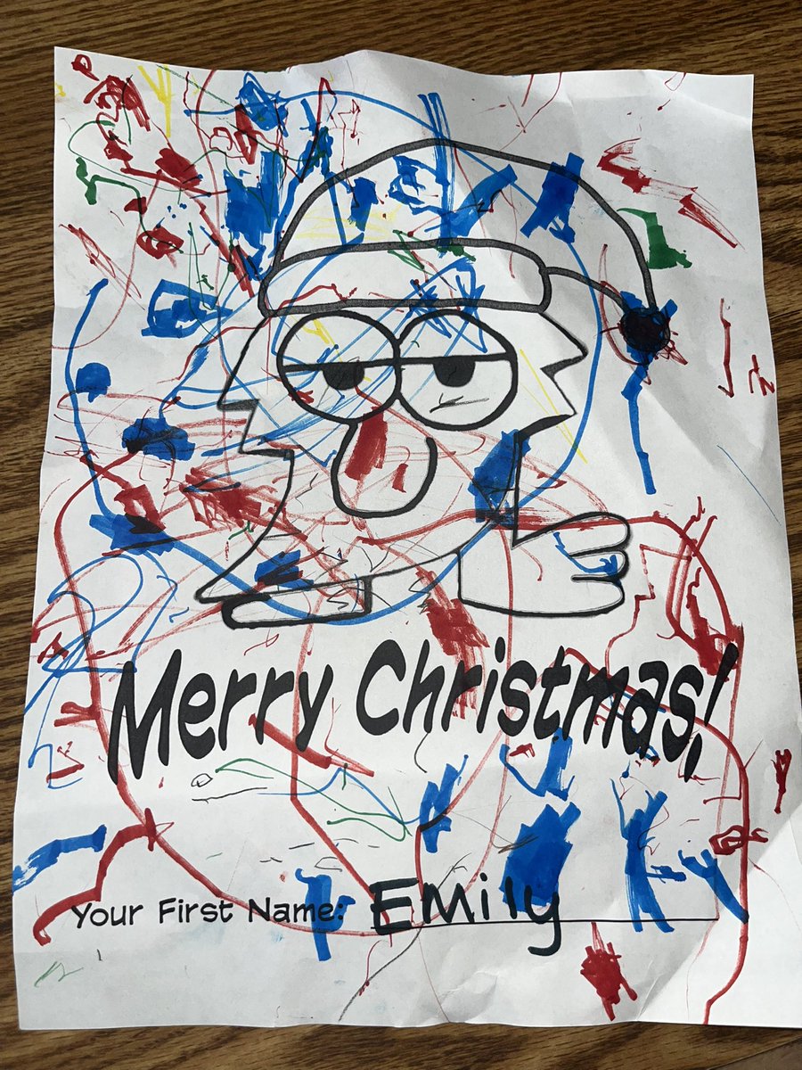 JoeIconic's tweet photo. Thank you Alyssa and Em (and that artist elf!) From the Mission Lexington Santa Visit! #notesfortracy #comicsonline #crittertribe #joeiconic #missionlexington https://t.co/h4bIaCaj4y