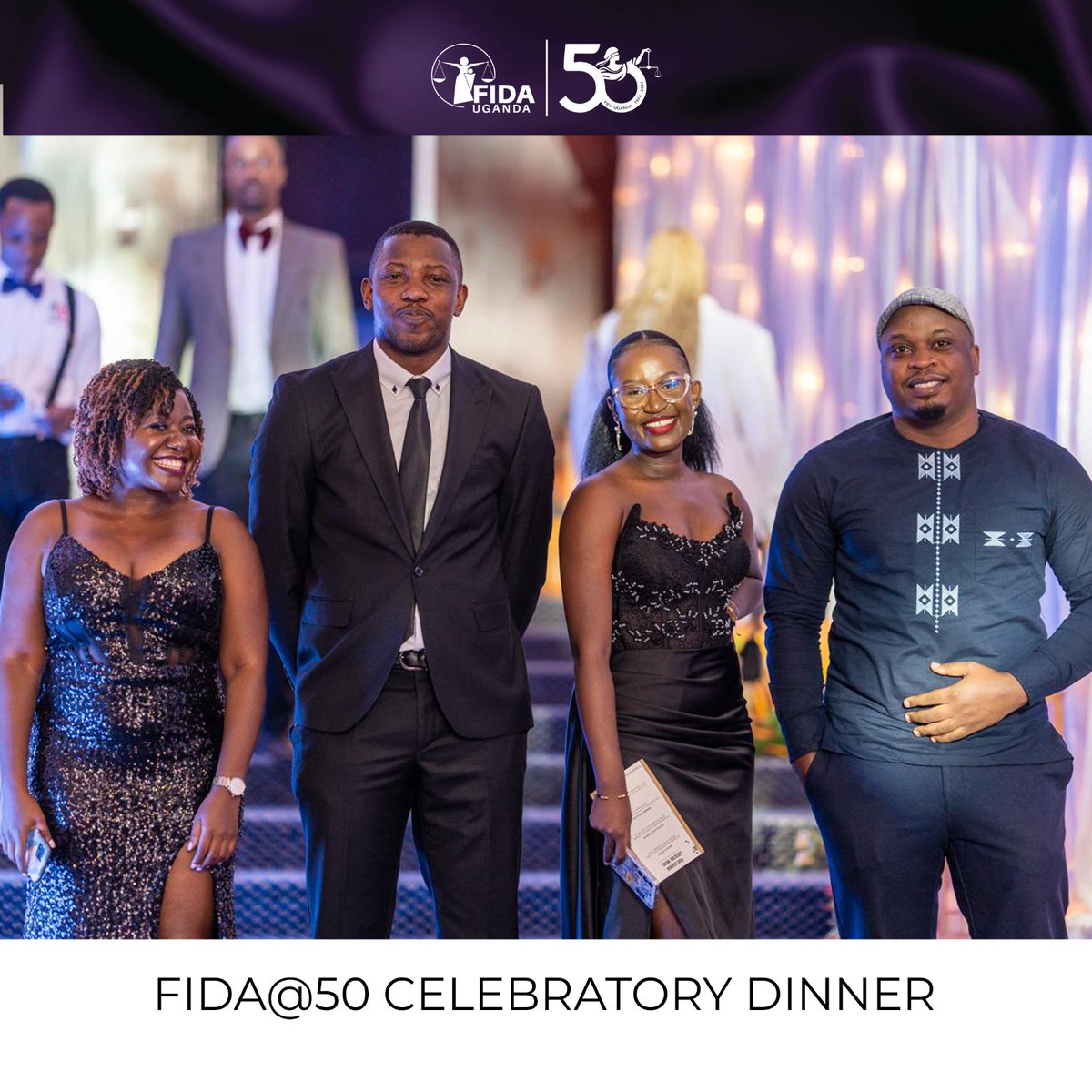 #FIDAAt50🥳
#50YearsOfProgress

Shout to <a href="/ByaruhangaRica/">Byaruhanga Rica</a>, <a href="/shillonge911/">Shilah🌻</a>, and <a href="/OsunaJackie/">Jackie.O</a>, you all look stunning tonight!