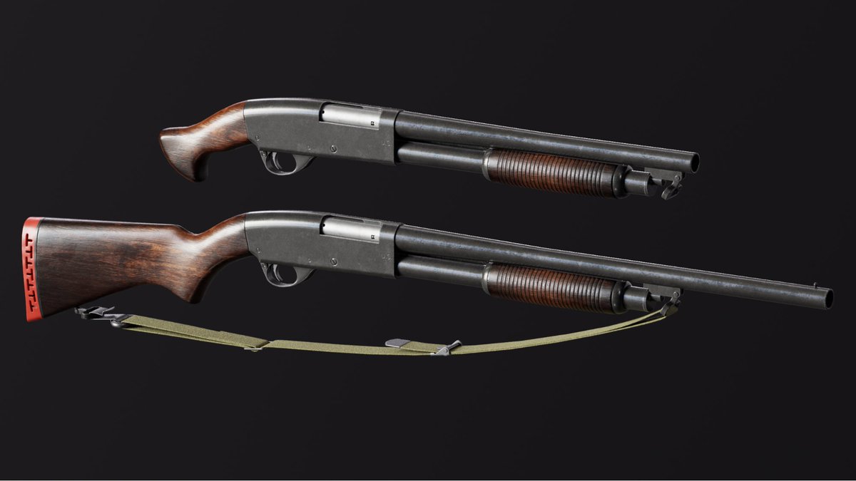 SavageGameDes's tweet photo. Introducing the Model 77E

The Model 77E is an American 12 Gauge Shotgun produced in the 1960s fed by a 4 round tube magazine. Purchased by the US Military, it became the most widely used shotgun during the Vietnam war with over 60,000 M77E shotguns manufactured. The M77E was the first combat shotgun fitted with a rubber recoil pad and had a noticeably shorter stock than other shotguns from the time to accommodate smaller stature individuals such as the South Vietnamese, which the majority of the US order of shotguns went to. This however led to a lot of the stocks breaking at the thinner base from combat usage over time. Jim “Wild Carrot” Shorten used a sawn-off version of the M77E.

This M77E is just one of many exciting additions arriving in the Nickel Steel mod: https://t.co/aHHp6trdk1   

Can’t wait for the public release? Support us on Patreon for early access to this and much more! https://t.co/k8VPCAdwKo 

Stay tuned for updates, dismissed 🫡