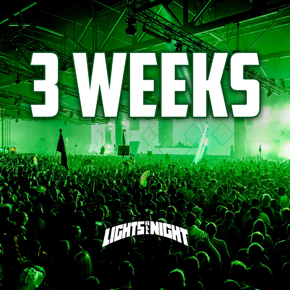 LightsAllNight's tweet photo. ONLY 3 MORE WEEKS! 🤠🌟🪩 https://t.co/VBcKFYEZEo