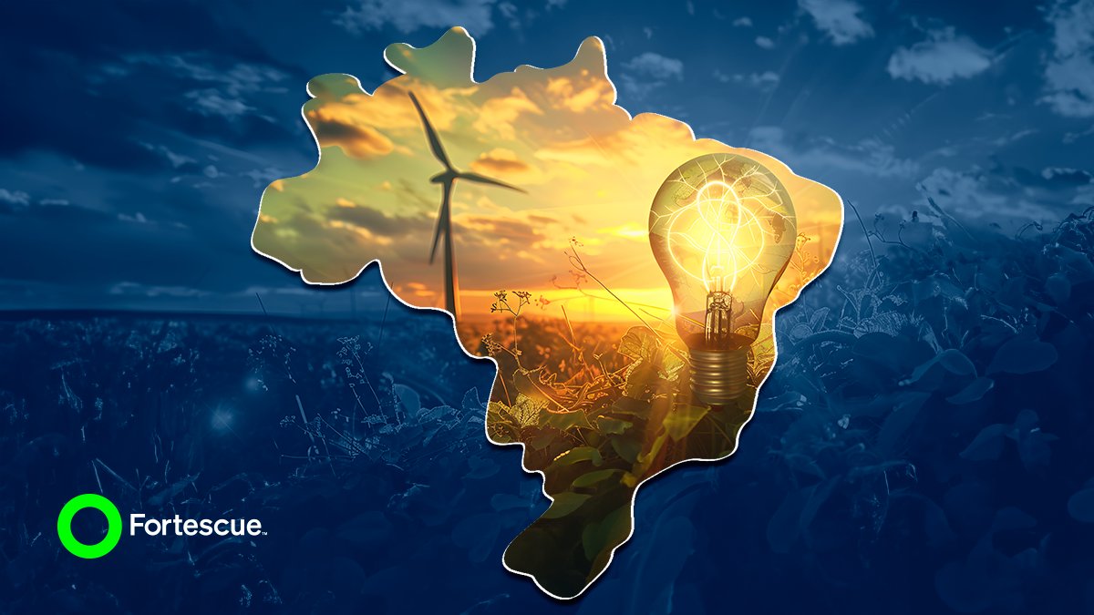 FortescueBrasil's tweet photo. Brasil 🇧🇷 pode liderar a geração de #H2V, o combustível do futuro.

Se transformarmos os desafios em oportunidades, temos certeza de que o país será um ator chave na #RevoluçãoVerde a nível global 🌎 #AHoraÉAgora 🟢⏱️ https://t.co/L9zWqJEFJt
