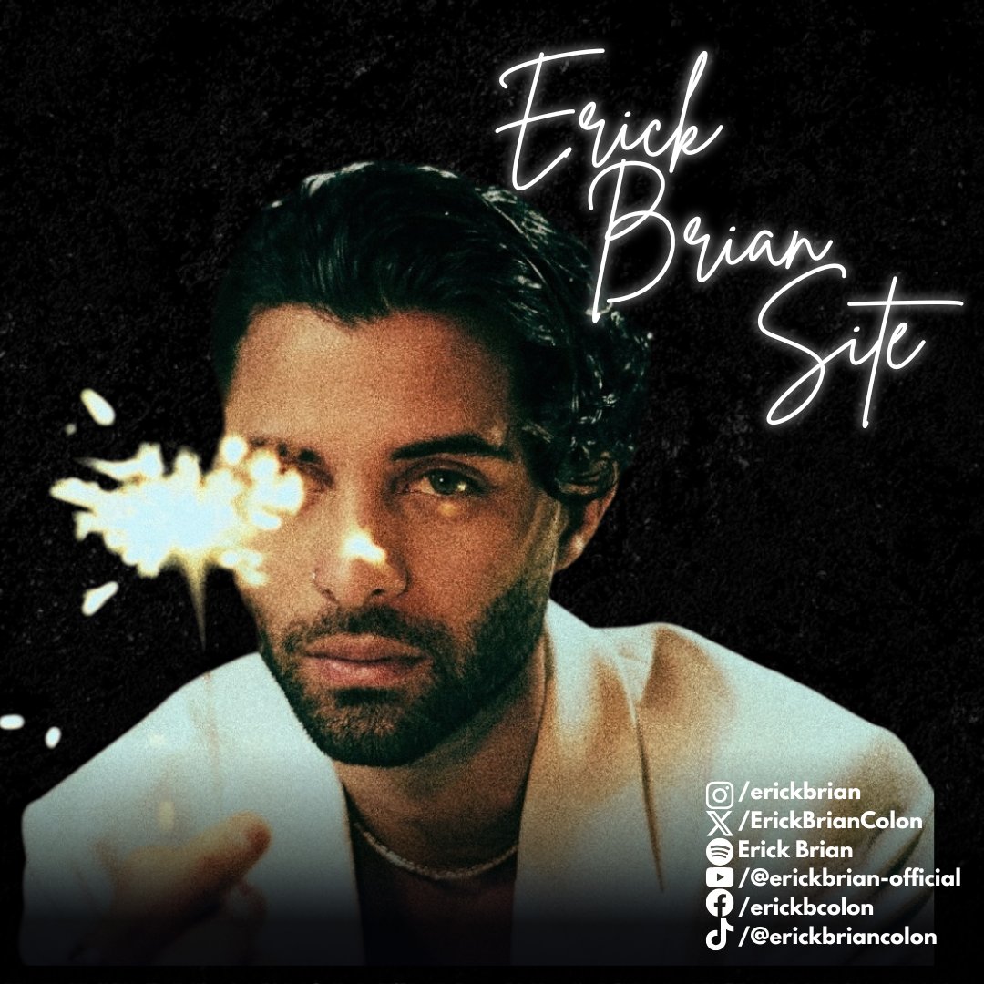 erickbriansite's tweet image. Somos Erick Brian Site, una cuenta que se encargará de mantenerte informado sobre todas las actualizaciones diarias del cantante Erick Brian.

Síguenos y activa las notificaciones para estar al día con toda la información de la carrera de Erick Brian. 💫