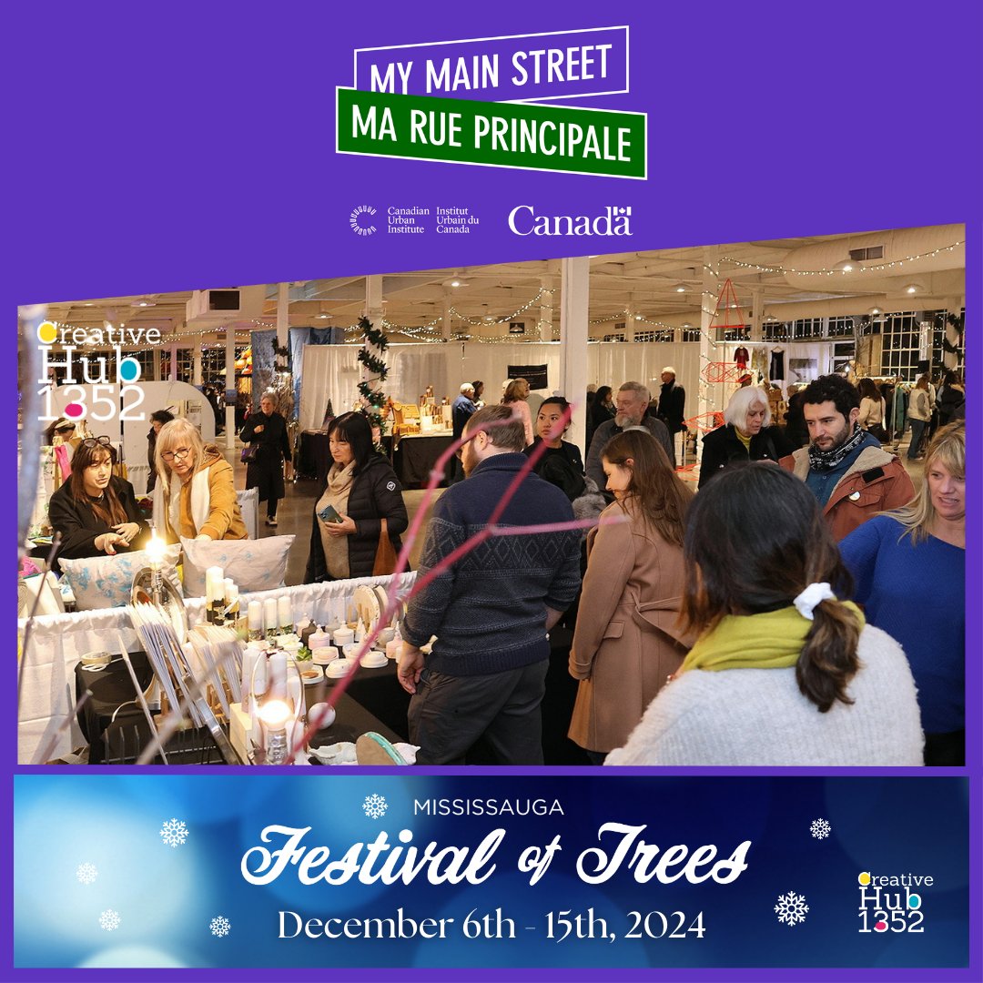 CreativeHub1352 (@creativehub1352) on Twitter photo We’re thrilled our 4th Annual Mississauga Festival of Trees was selected for the <a href="/my_main_st/">My Main Street</a> Community
Activator stream! Thank you <a href="/FedDevOntario/">FedDev Ontario</a> & <a href="/CANURB/">Canadian Urban Institute</a> for supporting local
communities and revitalizing main streets. We’re thrilled our 4th Annual Mississauga Festival of Trees was selected for the <a href="/my_main_st/">My Main Street</a> Community
Activator stream! Thank you <a href="/FedDevOntario/">FedDev Ontario</a> & <a href="/CANURB/">Canadian Urban Institute</a> for supporting local
communities and revitalizing main streets.