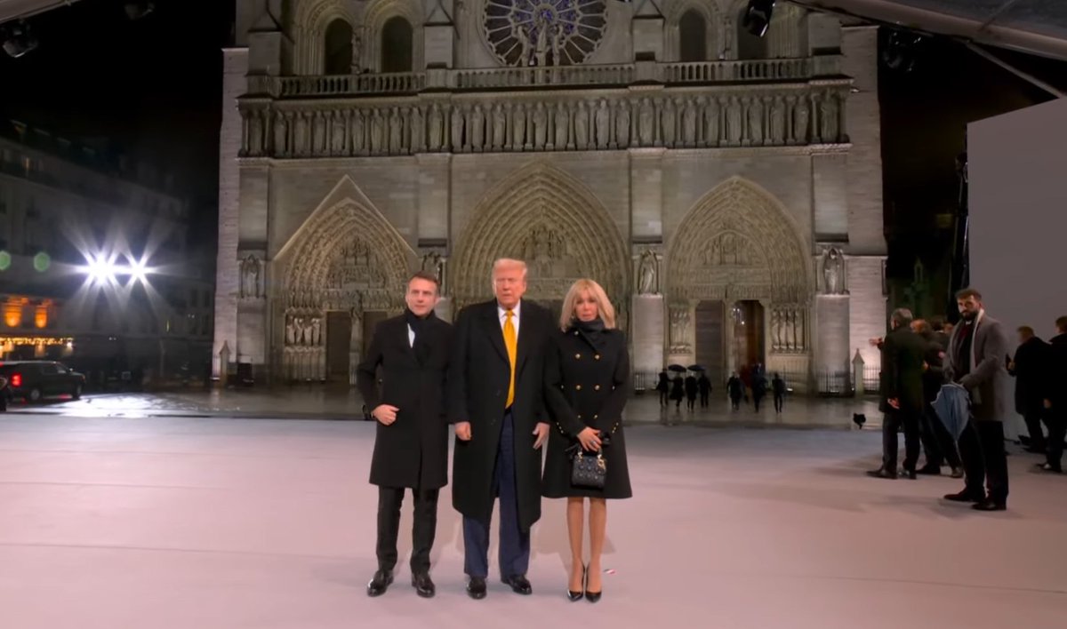 Adrian_Hilton's tweet photo. I can't helping thinking there was a time when the BBC would have covered such a momentous occasion live (on BBC2 at least). But no: Strictly and Flog It! The restoration of #NotreDameDeParis is a monumental achievement for France, for Europe, and for Christendom. The bell tolls. https://t.co/oBoi8CC5a5