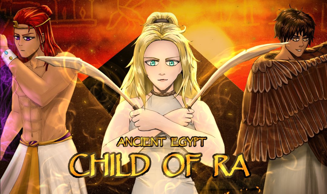 Day 5 of trying to convince you to read my book: 

The gods Horus, Ra, and Sekhmet create amulets that bestow some of their powers to humans