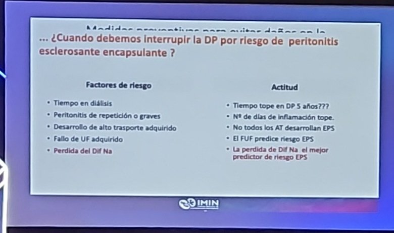 AvelRomanNeph's tweet image. Peritonitis esclerosante encapsulante?

Cuáles son los factores de riesgo?

Que debo hacer ?

#IMIN2024 #PDFirst #PDPerls 

@IMINmx @SENefrologia @ISNkidneycare @SLANH_