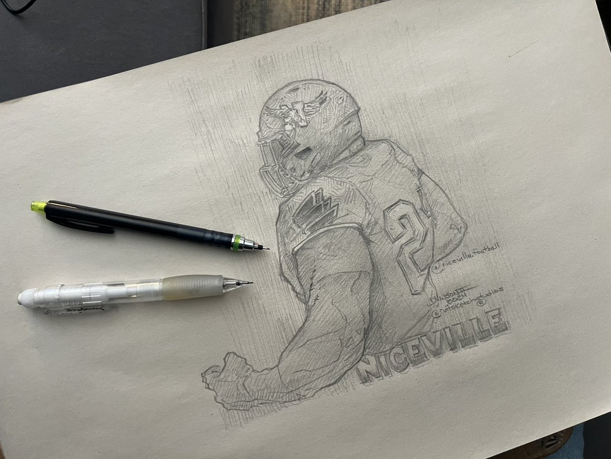 This is #22 if anyone knows his X account… <a href="/Niceville_FB/">Niceville Football</a> #niceville #playoffs