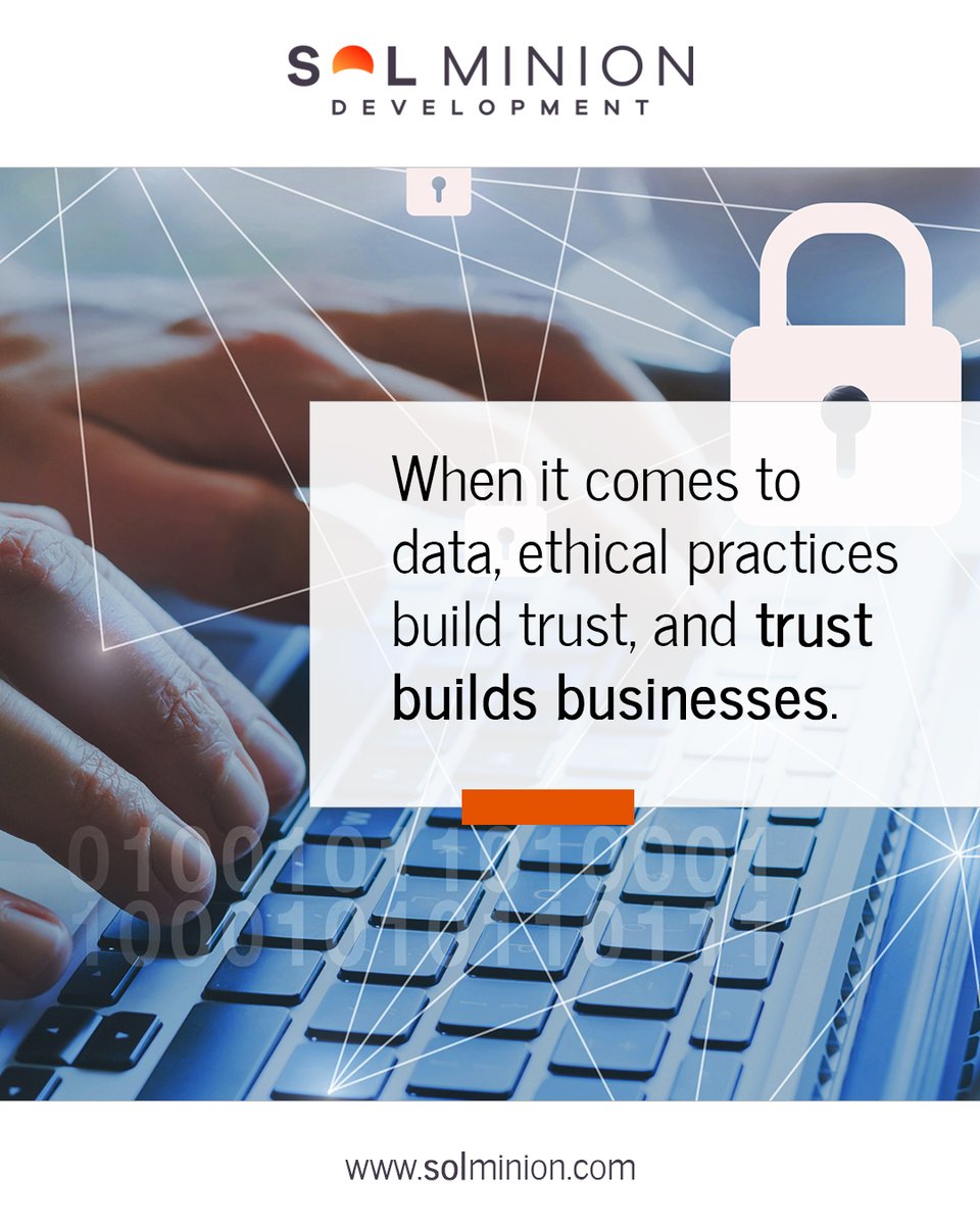 TheSolMinion's tweet photo. Sharing personal data is a daily reality. 📊

But businesses often fail to address the ethical implications.

Data mismanagement can erode trust, invite legal consequences, and put individuals at risk.

🔗 https://t.co/UtyxEcVvZE 

#DataProtection #SolMinionDevelopment https://t.co/Tf7Usq0JbQ