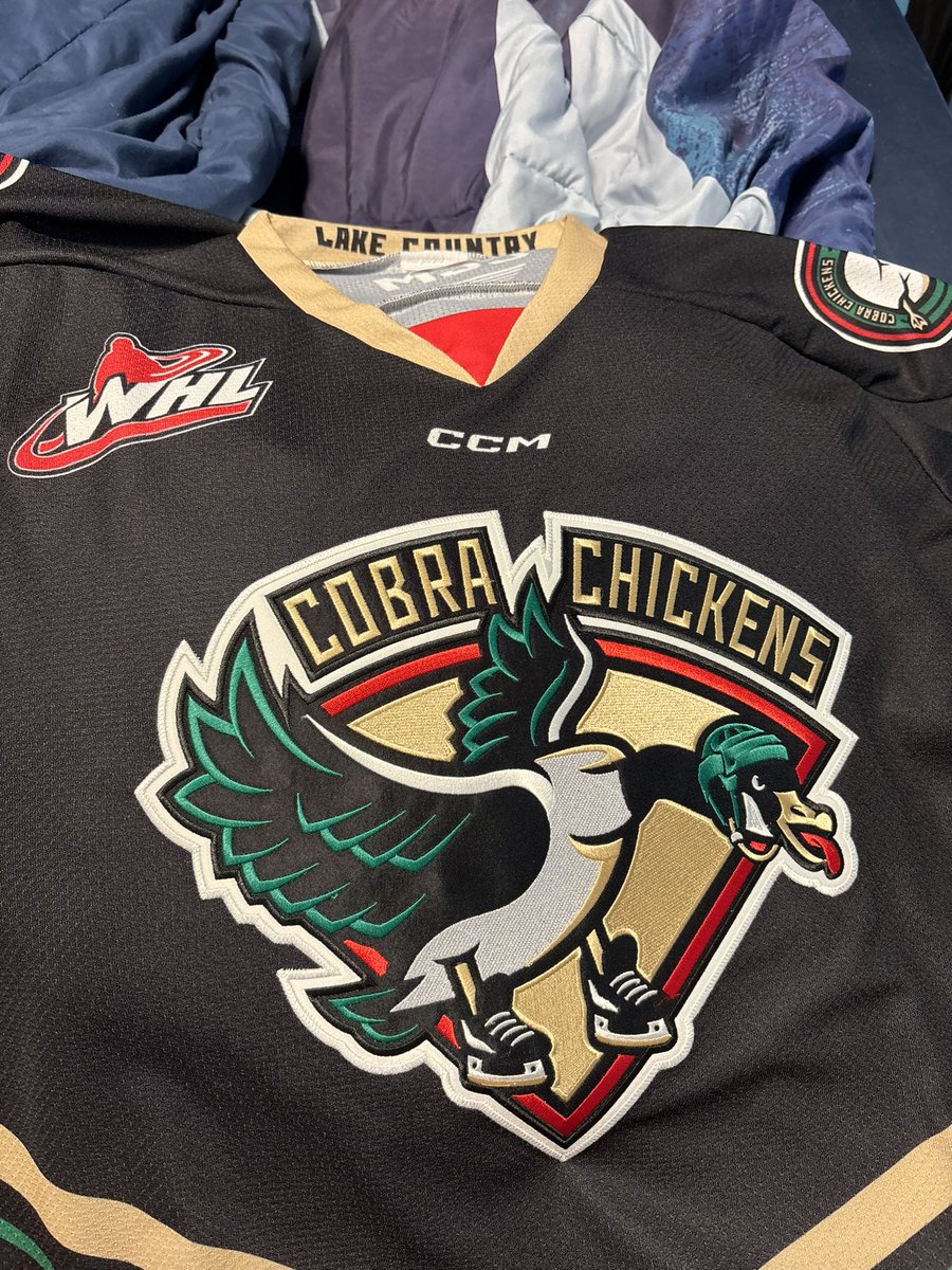 DjAddy14's tweet photo. Wheaties fan but not tonight, love this jersey! @PARaidersHockey https://t.co/OqNTGZ6Yl4