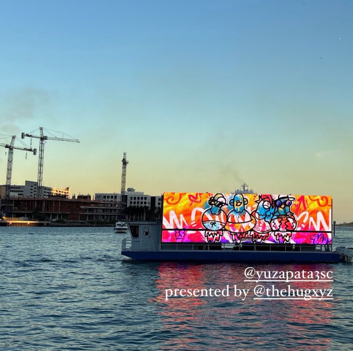 YuZapata3SC's tweet photo. Palometas Online 24/7 taking over the beaches of Miami!!!

Thanks to @thehugxyz and @ArtInnovationG https://t.co/eQ0NiRHlhF