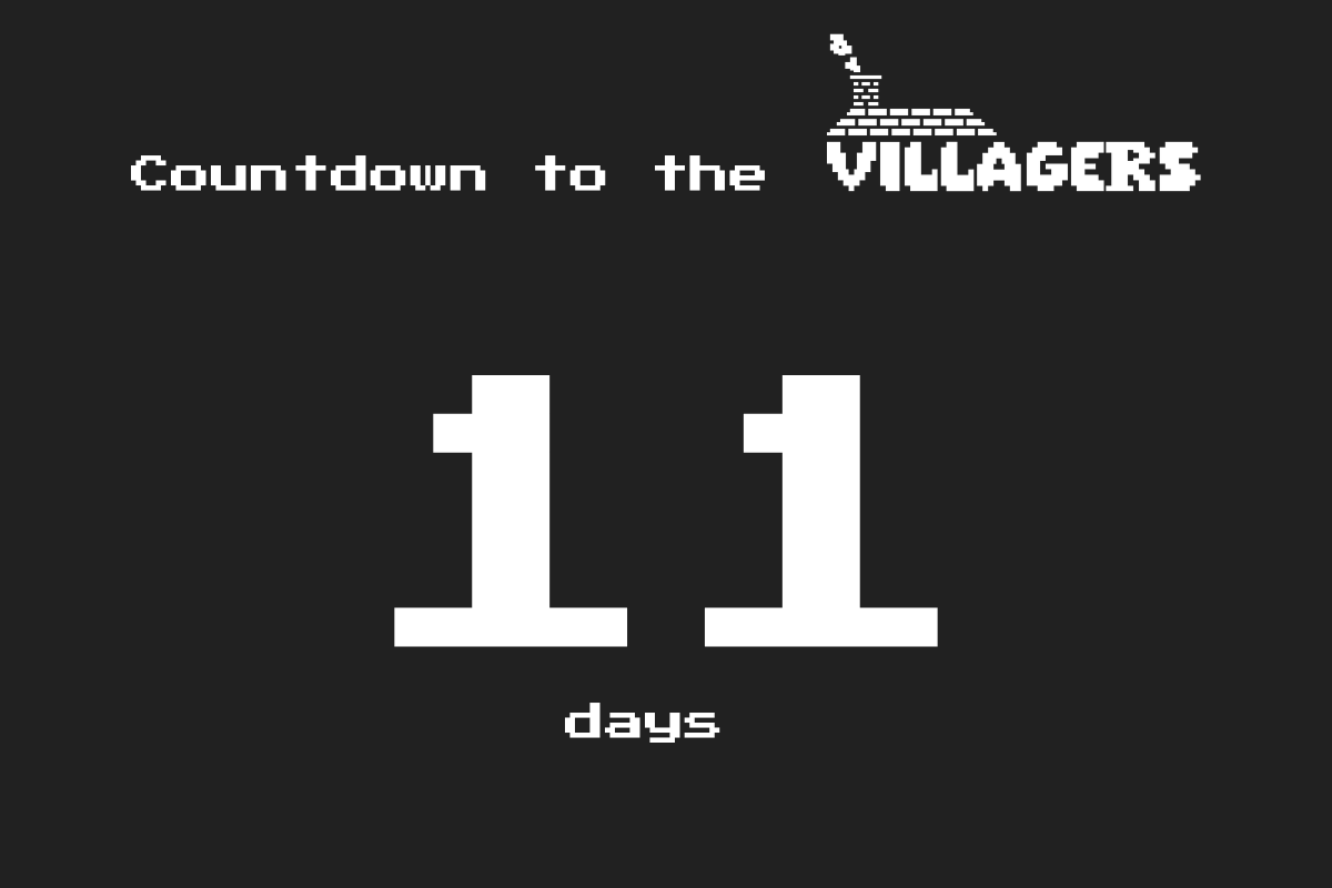 villagers_nft's tweet photo. T-11 days until The Villagers. You are still early. https://t.co/JPtvFsySvs