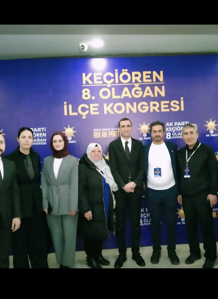 Atarak mahalle teşkilatı olarak Keçiören 8.olağan ilçe kongresine katılım sağlayan tüm başkanlarımıza teşekkür ederiz. Yeni yönetim kurulu hayırlı uğurlu olsun inşallah daha güzel başarılara vesile olsun.