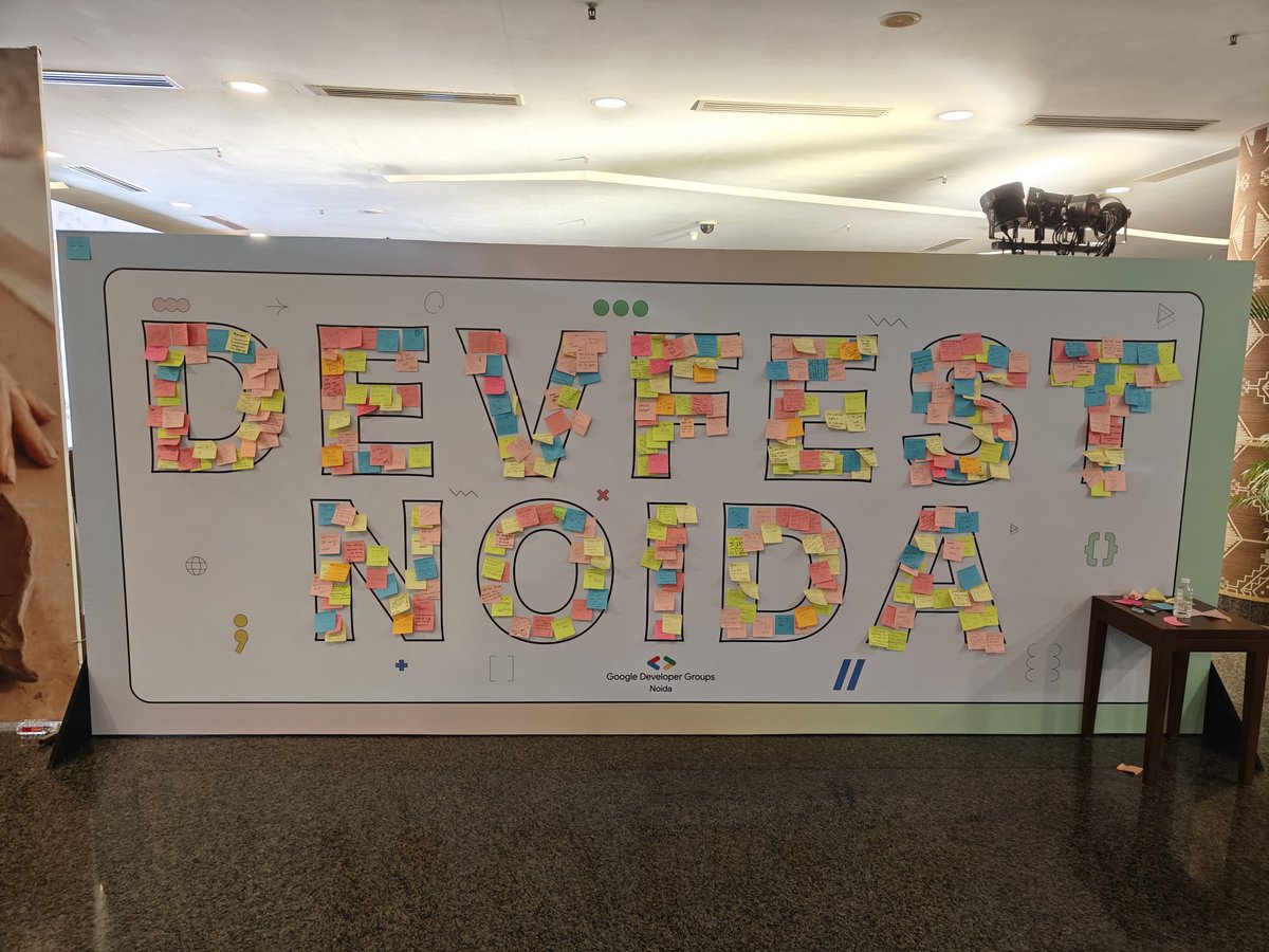 mubarakdaha's tweet photo. This year, I was honored to receive a special invitation from Shubhangi Gupta, the GDG Noida Community Organizer, to attend the 3rd DevFest Noida held at India Expo Mart, Greater Noida. https://t.co/rhbGtmqYHQ