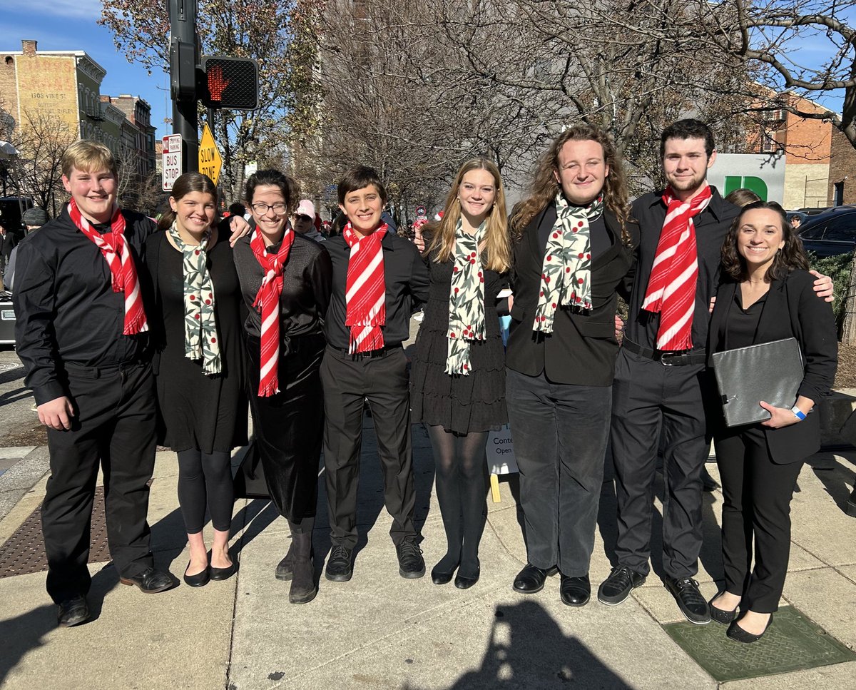 An amazing holiday performance by our Madeira Choir at the Holly Jolly Jamboree event in Cincinnati!   They rang in the holiday season with phenomenal sound and holiday spirit!  Go Madeira!   #happyholidays