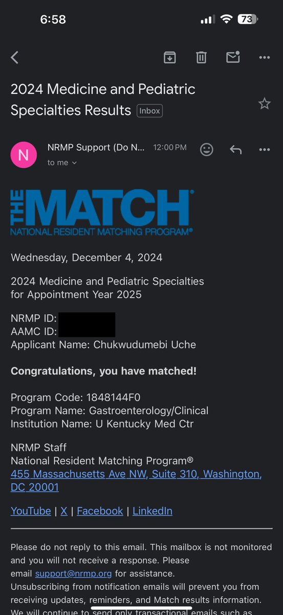 Dumebi S. Uche, DO tweet media