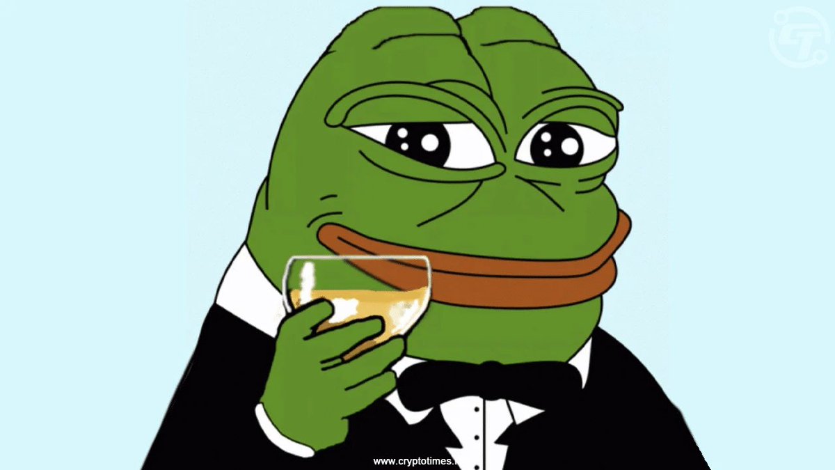 ImCryptOpus's tweet photo. JUST IN: $PEPE surpasses a $10 billion market cap 🔥🔥🔥 https://t.co/Hap5DmimRB
