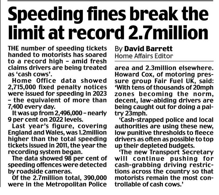 Howard Cox tweet media