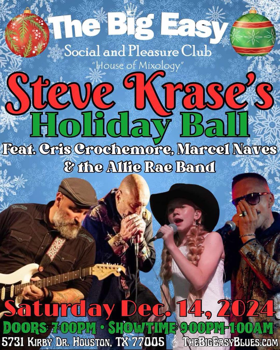 Let’s do it!! Gonna be a party Houston!!