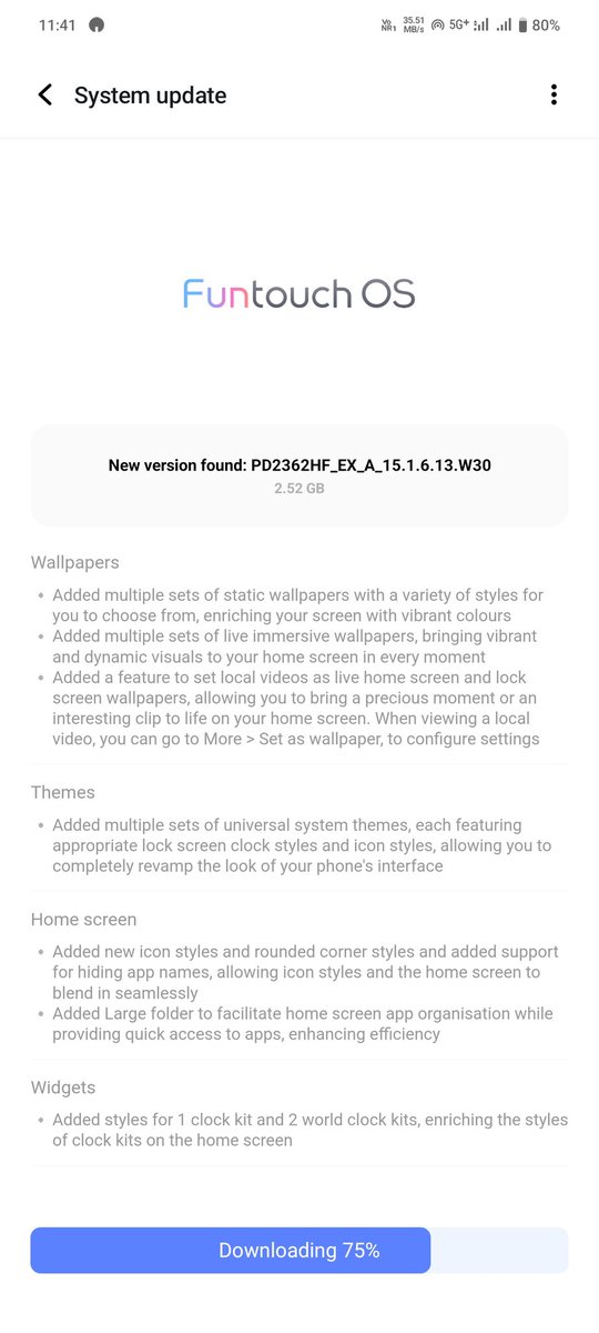 jayantakarmakar's tweet photo. #FuntouchOS15
@Vivo_India #T3Ultra #vivoT3Ultra
ANDROID 15 UPDATE.
cont'd. https://t.co/CcVS04rATs