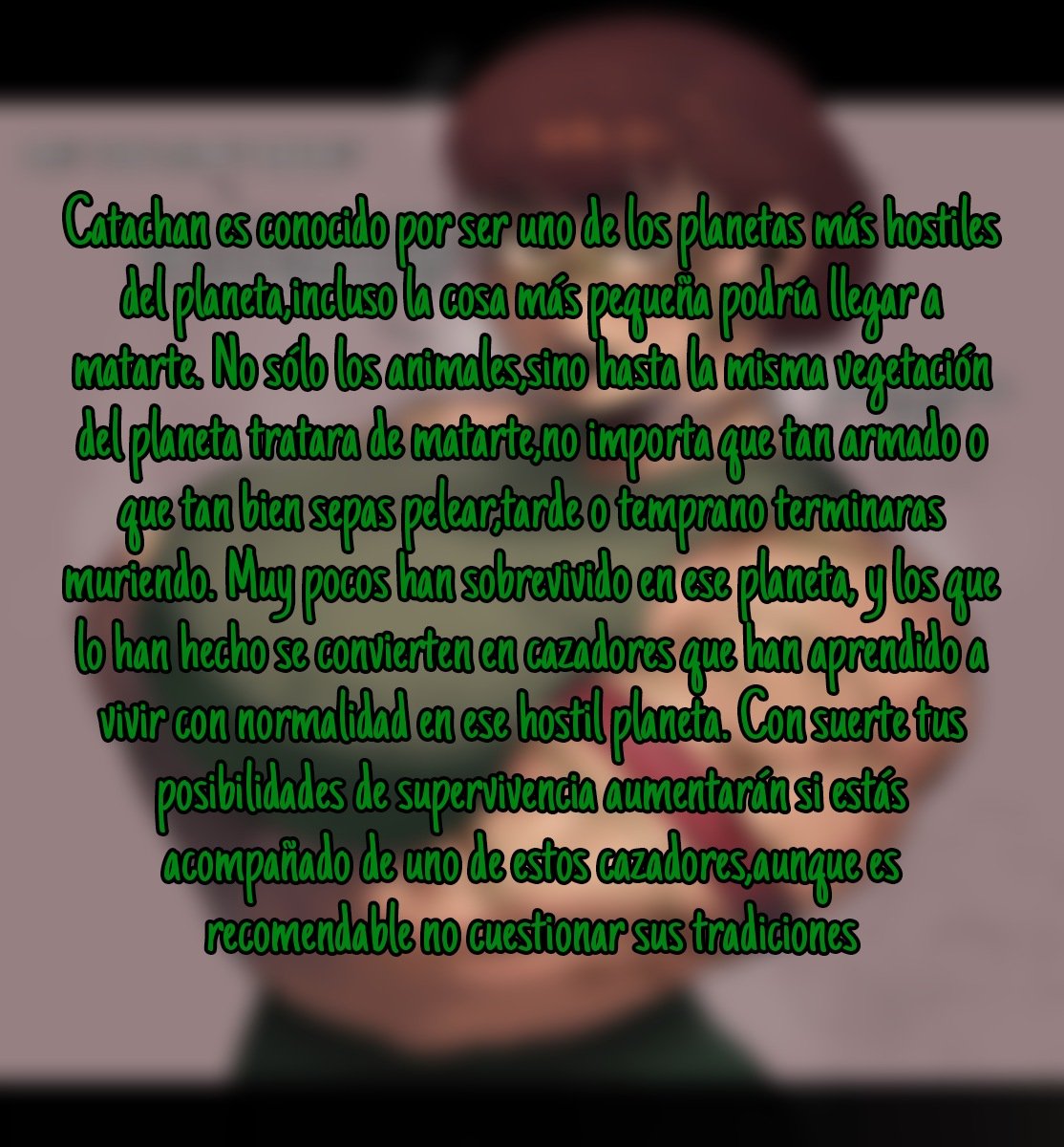 Rol__Multimuse's tweet image. ㅤㅤㅤ 🏹𝑪𝒂𝒛𝒂𝒅𝒐𝒓𝒂🏹

ㅤㅤㅤ❧&quot;¿Quieres oír algo divertido?,Según la tradición de los cazadores de catachan,las mujeres cazan después del sexo,bastante genial,¿no?&quot;