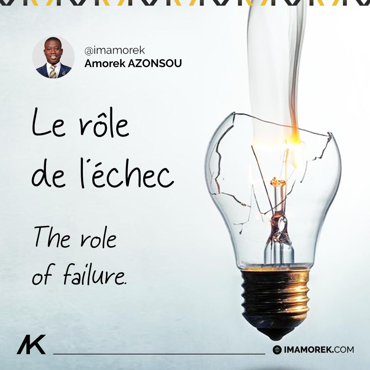 imamorek's tweet photo. Saviez-vous que Thomas Edison a échoué 10 000 fois avant d’inventer l’ampoule ?

--
https://t.co/SaXKOL92LE

#AKPath #DecemberMood https://t.co/ibMI4HL5Or