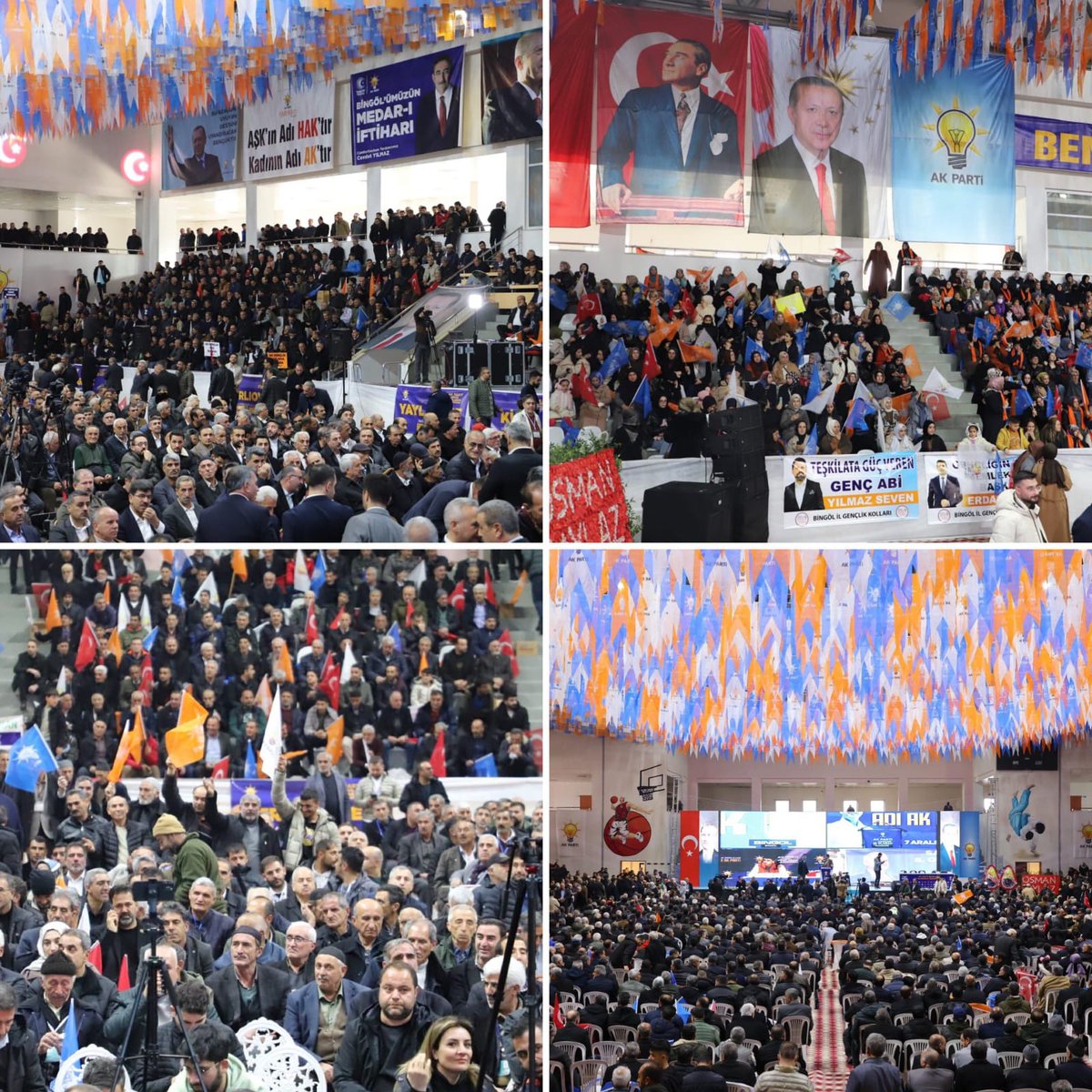 Bugün gerçekleştirilen AK Parti Bingöl 8. Olağan Kongremizde Disiplin Kurul Üyesi olarak görev almaktan onur duyuyorum.  Belediye ve ilçe başkanlıkları görevlerini yerine getirdiğim partimde, yeni görevimle de hizmet etmeye devam edeceğim. Daha güçlü bir Bingöl için çalışacağız.