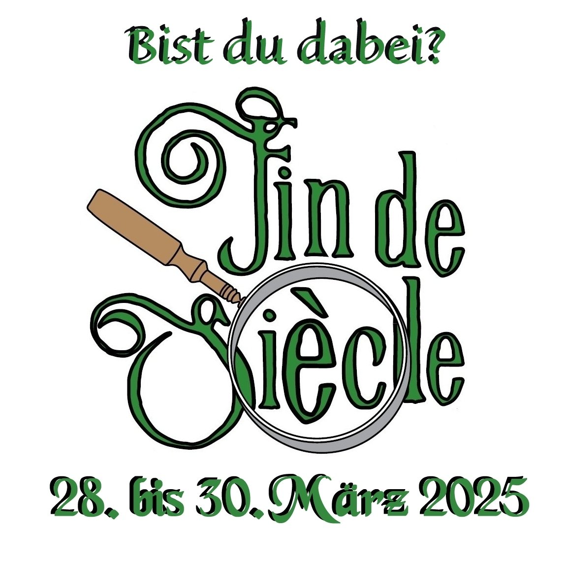 Fin-de-Siècle-Con (@sieclecon) on Twitter photo Wenn du Interesse an Abenteuern im ausgehenden 19. Jahrhundert hast, an Steampunk, Krimis und Magie, dann komm doch zur <a href="/SiecleCon/">Fin-de-Siècle-Con</a> am 28. bis 30. November 2025.
Da es sich um eine Einladungs-Convention handelt, bitte melde dich zunächst unter der Adresse:
fin-de-siecle-con.de/?nachricht Wenn du Interesse an Abenteuern im ausgehenden 19. Jahrhundert hast, an Steampunk, Krimis und Magie, dann komm doch zur <a href="/SiecleCon/">Fin-de-Siècle-Con</a> am 28. bis 30. November 2025.
Da es sich um eine Einladungs-Convention handelt, bitte melde dich zunächst unter der Adresse:
fin-de-siecle-con.de/?nachricht