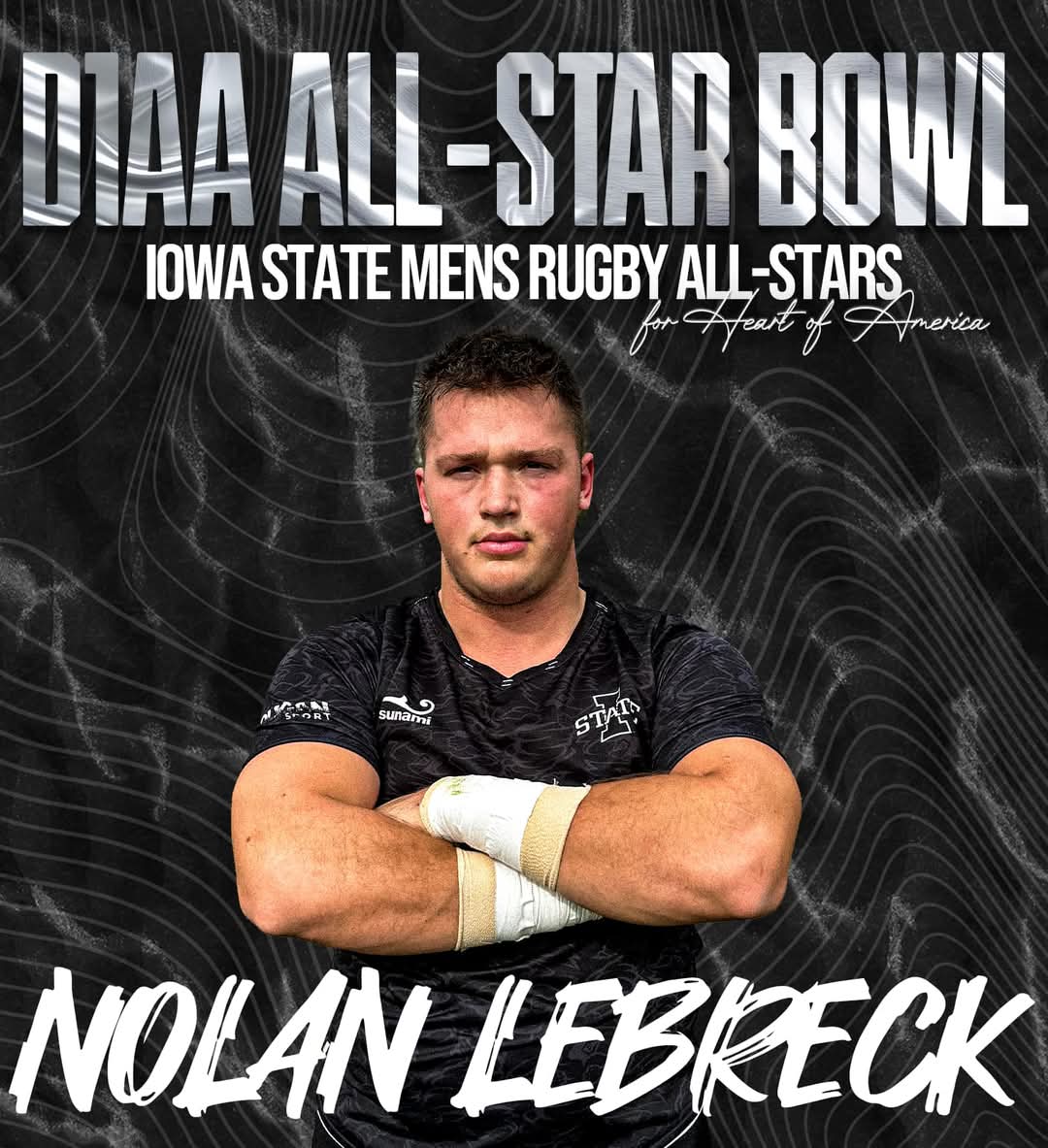 clebreck's tweet photo. @Neuqua_Rugby 
Program alum Nolan LeBreck playing in D1AA All Star game today. Commentators gave props to the fact that he was a product of the  @Neuqua_Rugby program and how any college programs should be happy to have a player from the Neuqua program. https://t.co/BhqnBl87i0