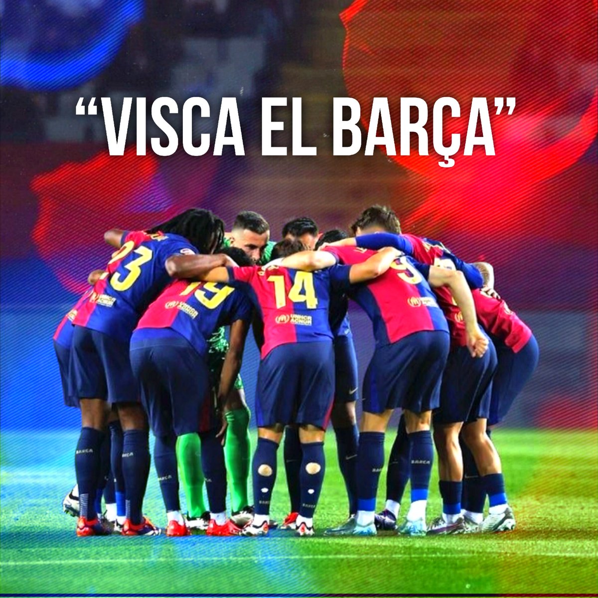 No digas nada, solo comenta ”Visca el Barça”. A ver cuantos somos.