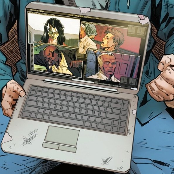 SymbioticBrocks's tweet photo. Hes so Brock, even his laptop is being held together by tape. 

Paul probably gave his leftovers to Dylan😭 https://t.co/a6uG6dMQCM