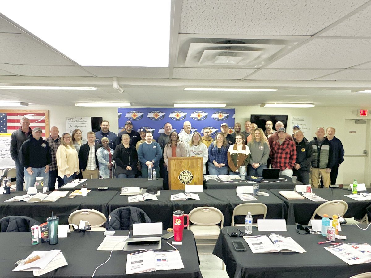 We hosted a 2-day peer support training class this week in Nashville with 34 attendees from around the state. These attendees learned how to assist fellow co-workers with mental health and wellness issues. Thanks to all for attending.