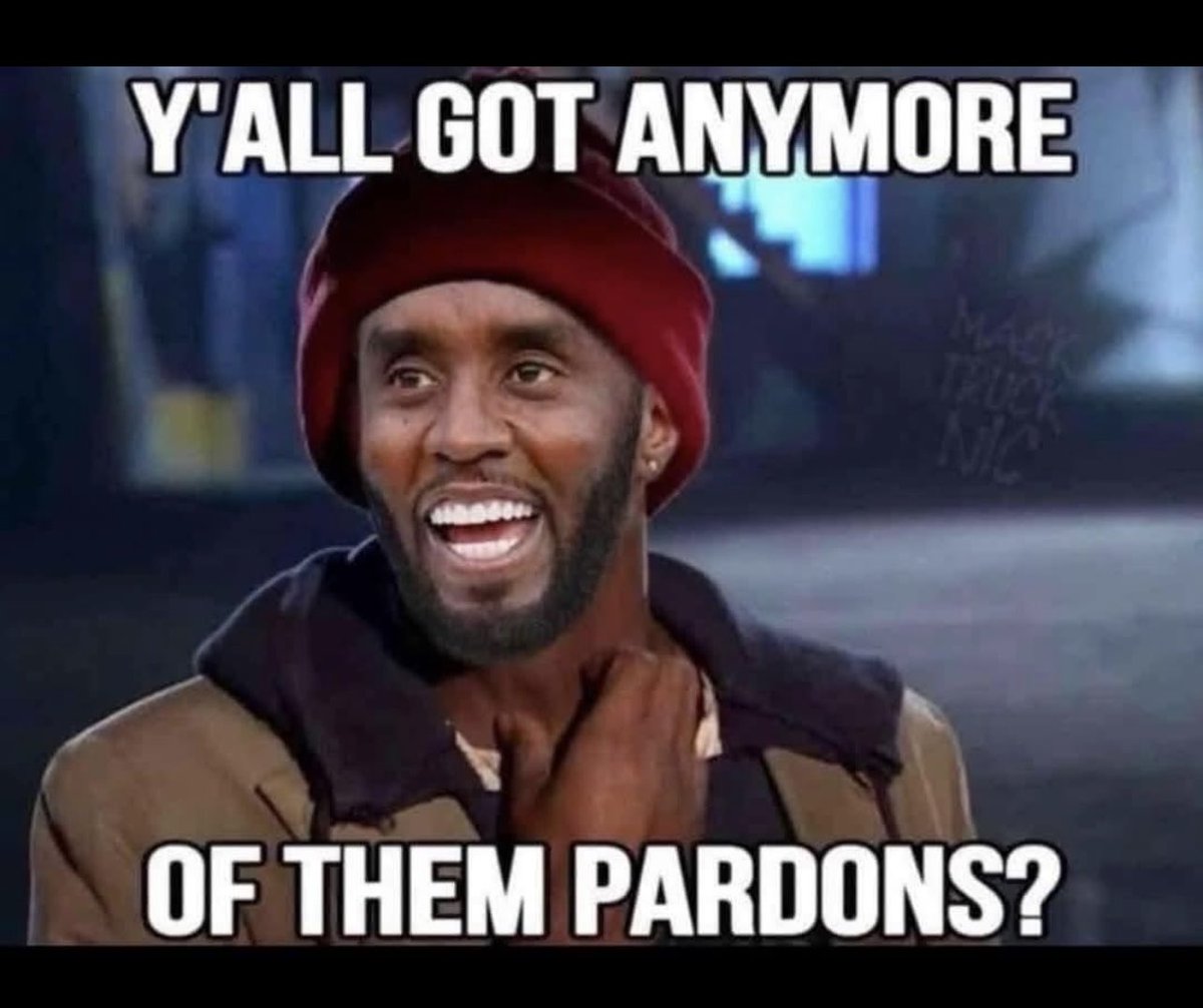 americas_nurse's tweet image. The #Diddler wants one too!  #diddyparty #jailbird #Pardon #Biden #Trump