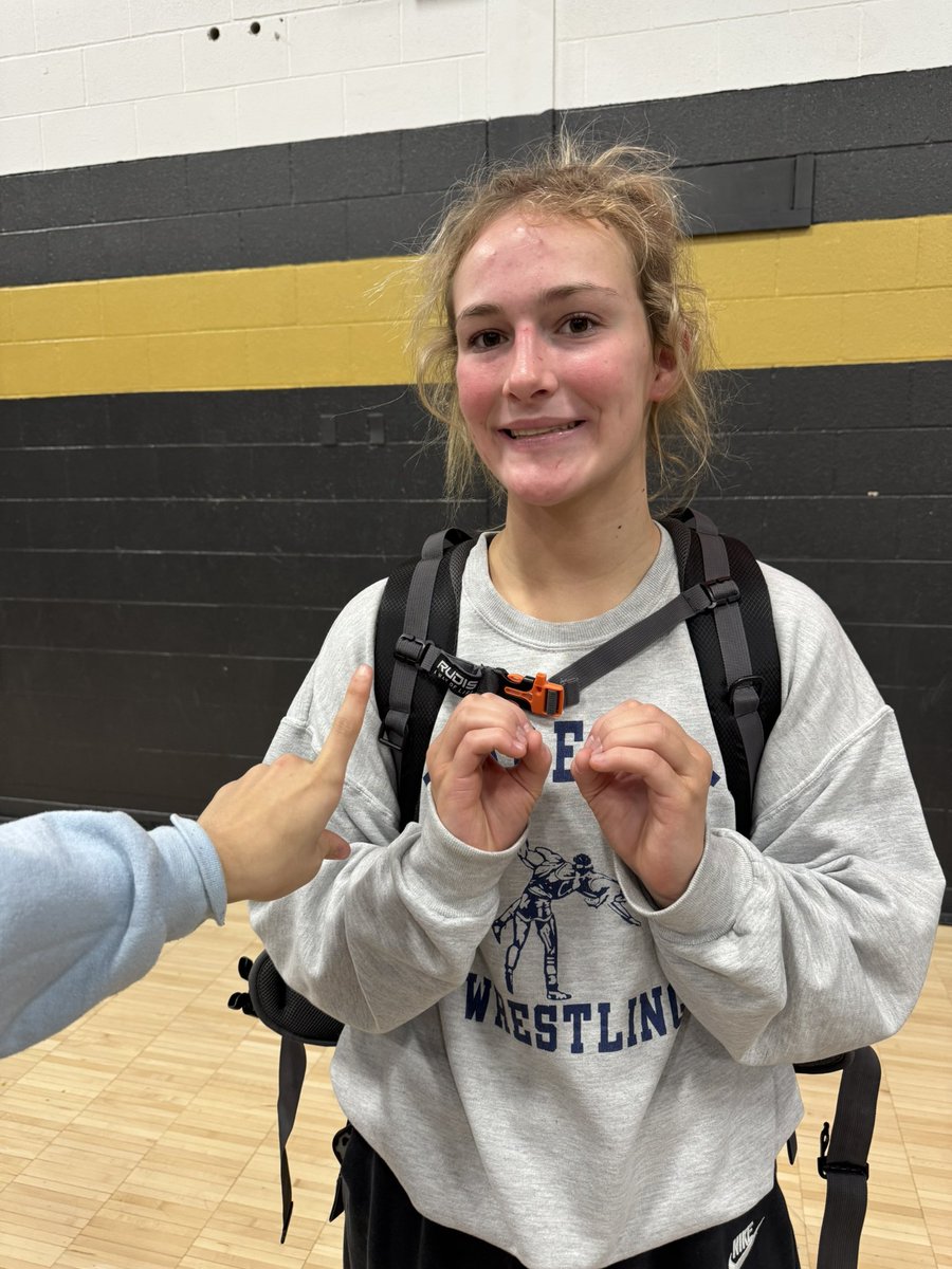 Congrats to our junior Breanne Gibbs on getting her 100th career PIN today!