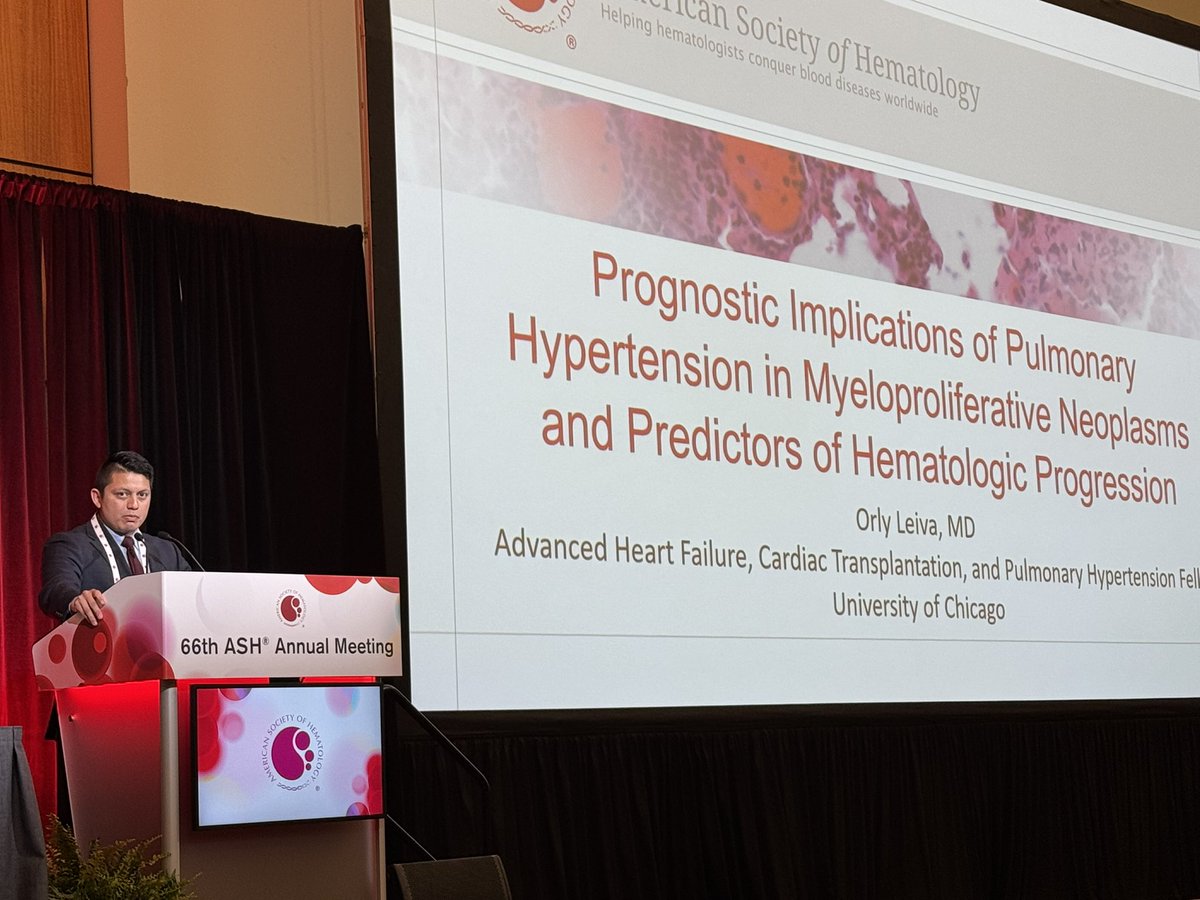 Gaby Hobbs (@gabyhobbs) on Twitter photo So proud of <a href="/LeivaOrly/">Orly Leiva, MD</a> for an incredible presentation! How do we incorporate pHTN in MPN management? #mpnsm #ASH So proud of <a href="/LeivaOrly/">Orly Leiva, MD</a> for an incredible presentation! How do we incorporate pHTN in MPN management? #mpnsm #ASH