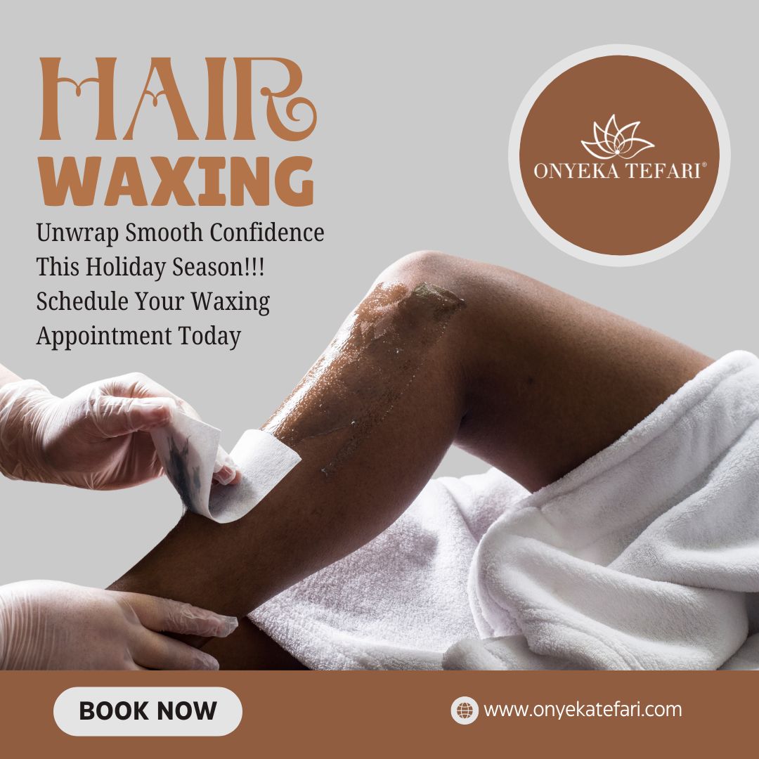 OnyekaTefari's tweet photo. Celebrate the festive season feeling your best with our premium waxing services. Say goodbye to unwanted hair and hello to radiant, silky skin. 🎁💖

📅 Book your appointment now  https://t.co/edKrSrGQFf

#SmoothAndConfident #HolidayGlow #WaxingSpecialist #OnyekaTefari https://t.co/Vy98XA02M4