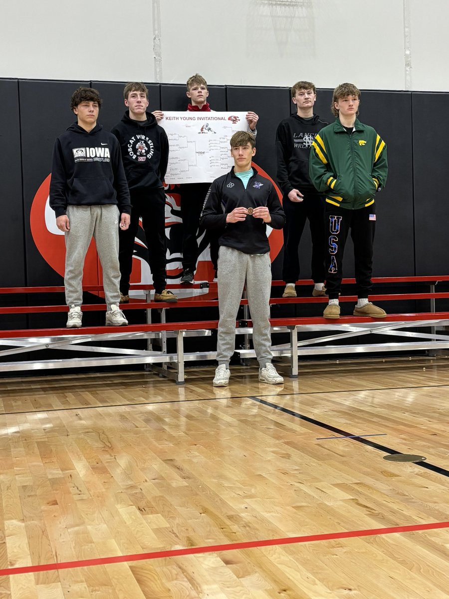 Congratulations to Aidyn Roman for placing 4th @ 144 lbs @ the Keith Young Invitational