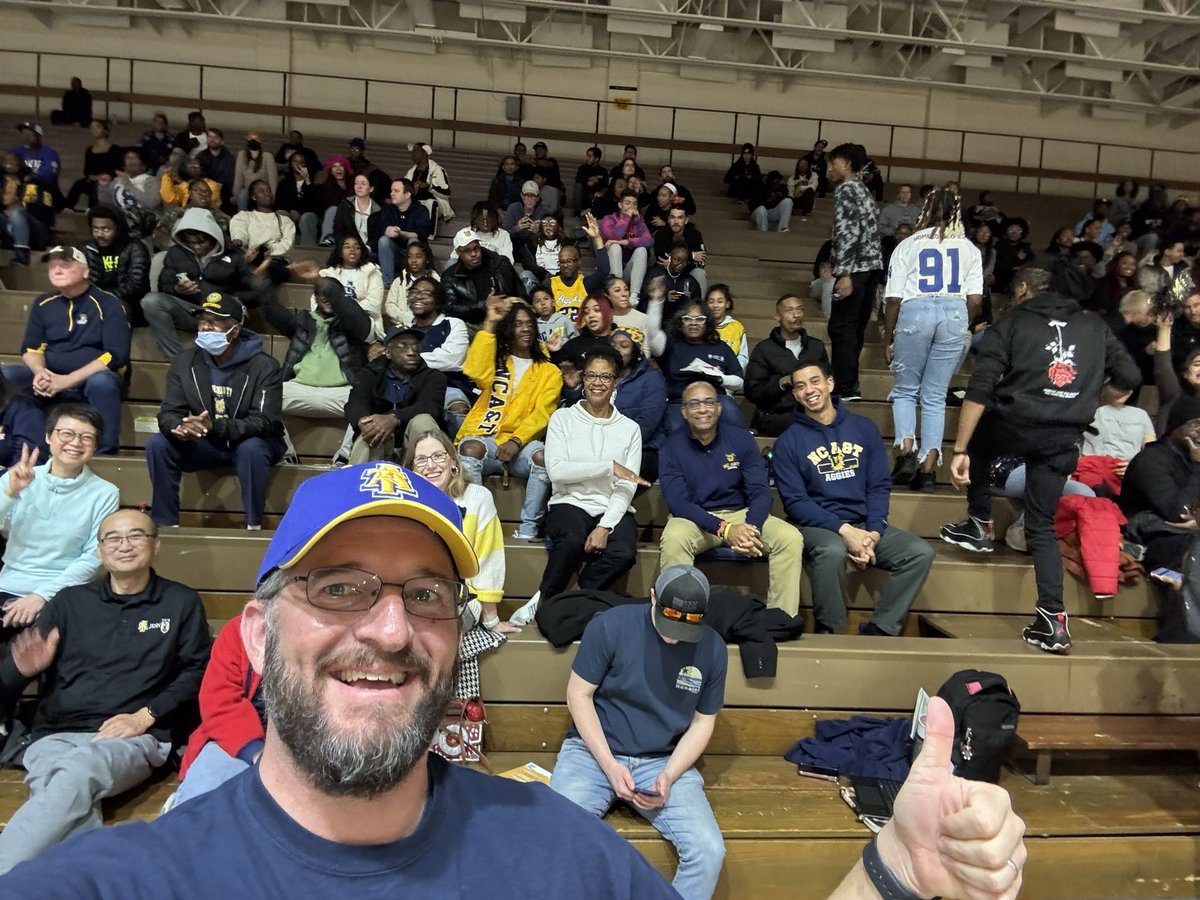 Had a great time at the <a href="/UNCGBasketball/">UNCG Basketball</a> vs <a href="/ncatbasketball/">NC A&T Basketball</a> game today. Brought a bunch of <a href="/GreensboroNano/">JSNN-Nano Greensboro</a> researchers to the game, and since we are all with both <a href="/UNCG/">UNCG</a> and <a href="/ncatsuaggies/">North Carolina A&T</a> we were guaranteed a win!