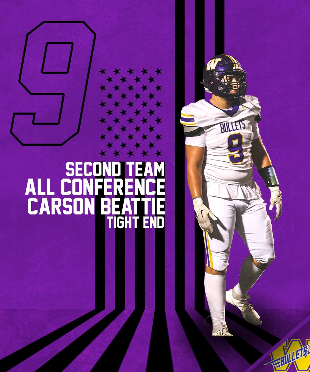 Blessed to receive 1st team All-Conference Defensive End and 2nd team Tight End!