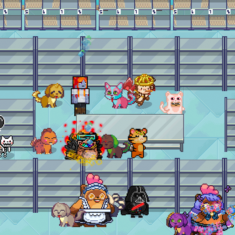 zombinaaaaa's tweet photo. Shhh... Only OGs allowed! ๐คซ๐๐
Joined the #ogclubhouse 2nd meet-up today, organized by @MemeStopLegion ๐ค
@pixels_online OG players are truly amazing! ๐คฉ
Just think about it - some of them still remember the times before the in-game marketplace! ๐ต๐คฏ
๐ Secret Room in the Post Office
#PixelsCreator #KindCreator