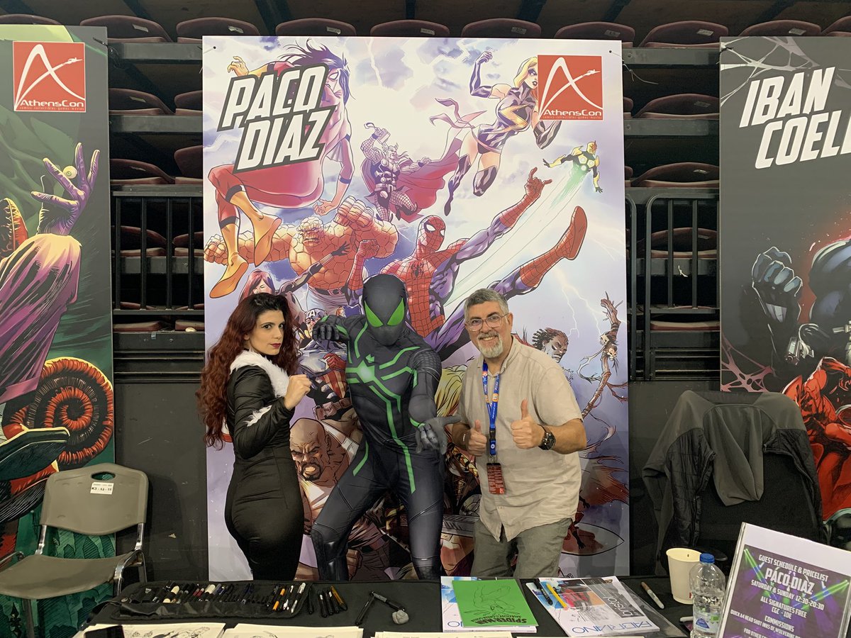 Paco Diaz comic book artist tweet media
