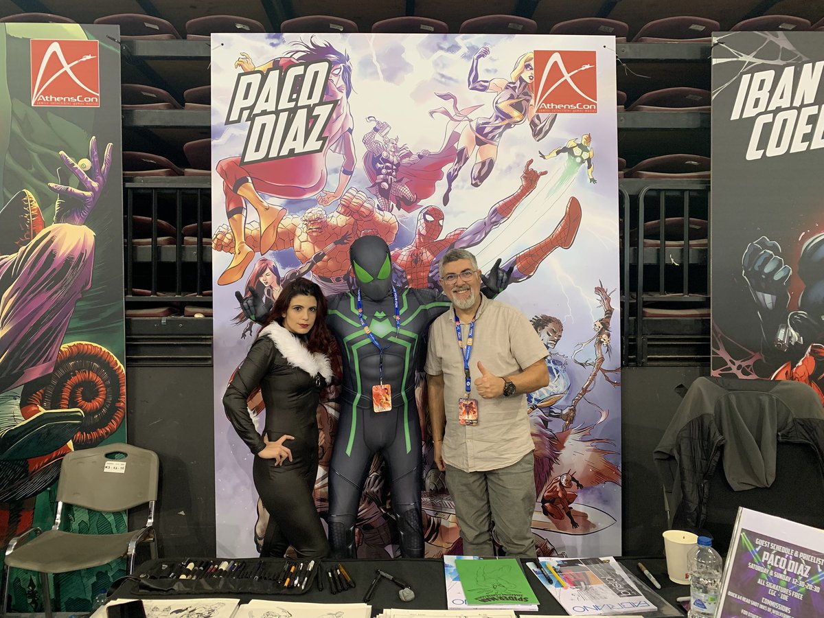 Paco Diaz comic book artist tweet media